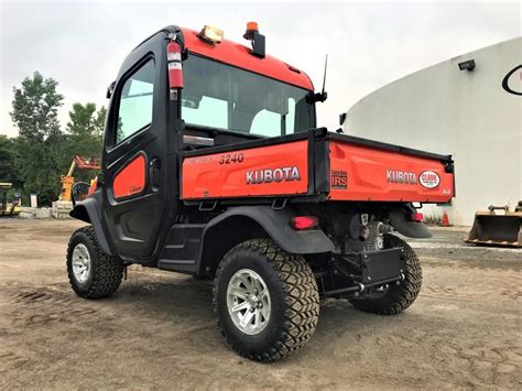 8HP Kubota D1105 3-cylinder diesel engine, exclusive Variable Hydro Transmission (VHT-X) and standard 4-Wheel Drive. . New kubota rtv 1100 for sale